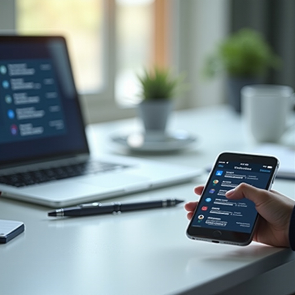 kontak di iPhone tidak disinkronkan dengan Outlook