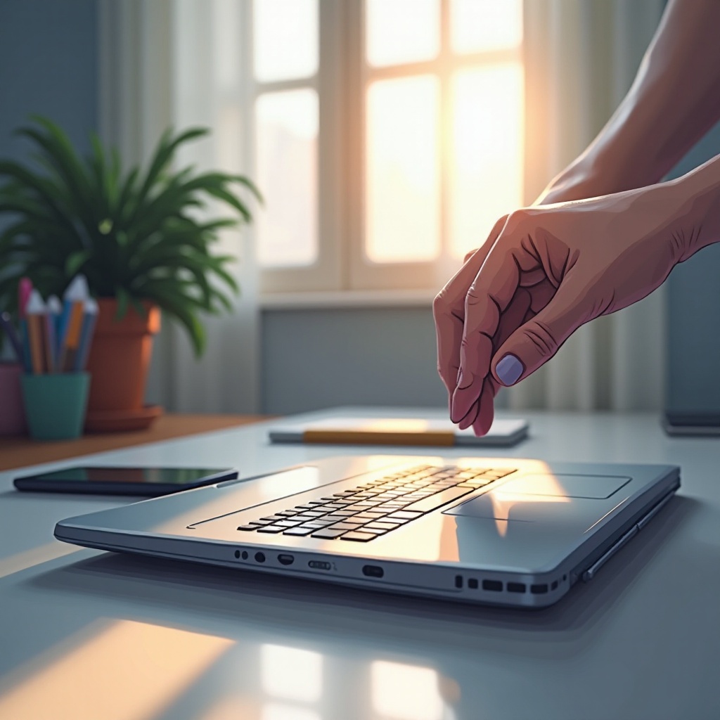 cách làm cạn pin trên Chromebook
