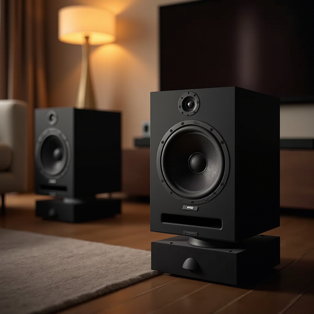 onde um subwoofer deve ser colocado