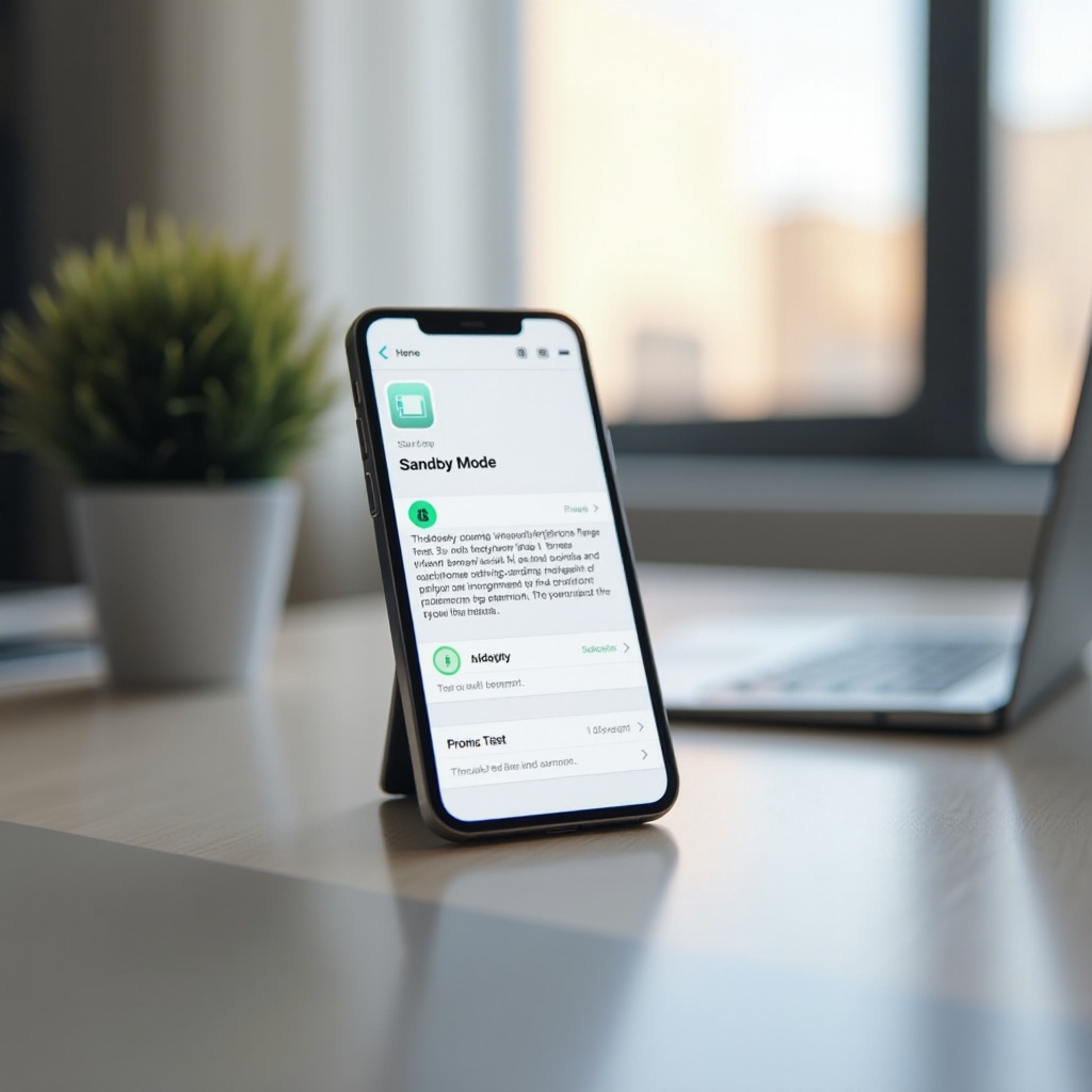 كيفية تفعيل وضع الاستعداد في iOS 17
