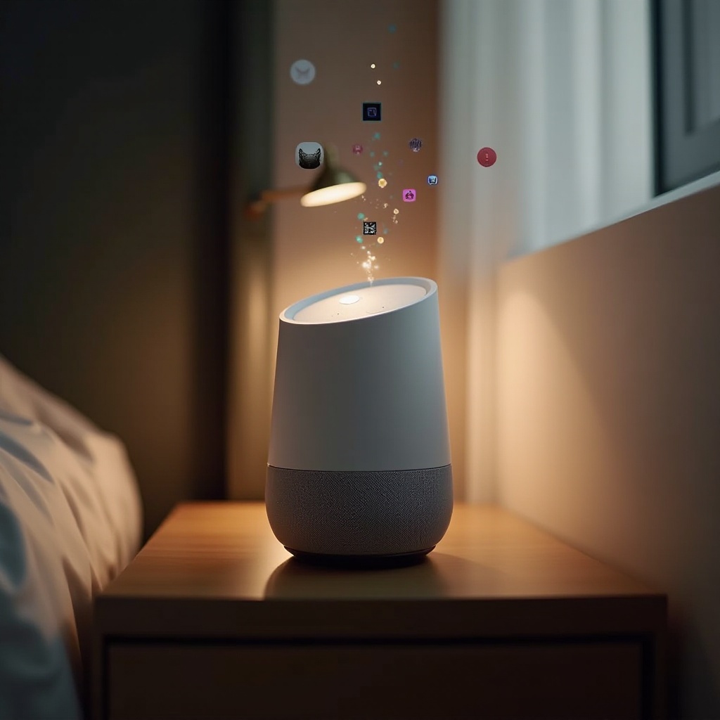 os dispositivos google home podem mudar o som do alarme