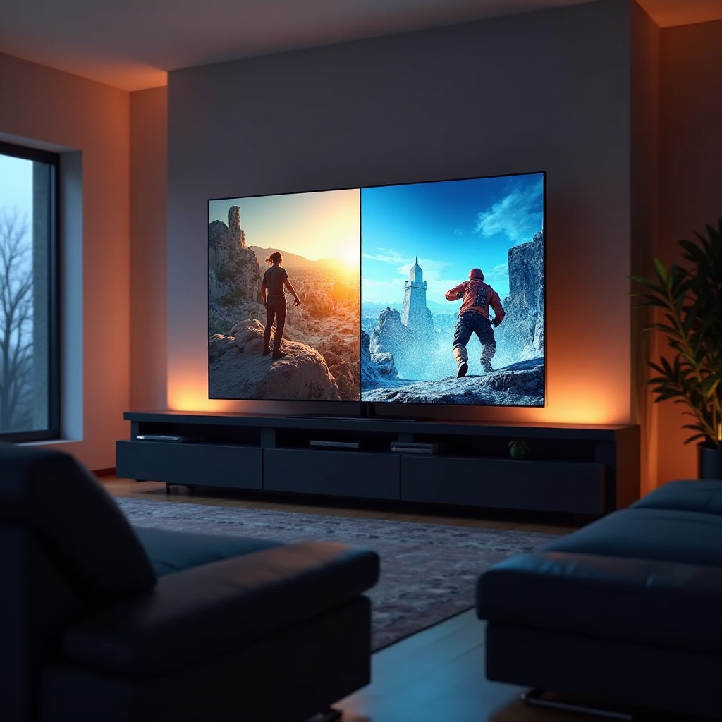 configurações da TV Sony Bravia