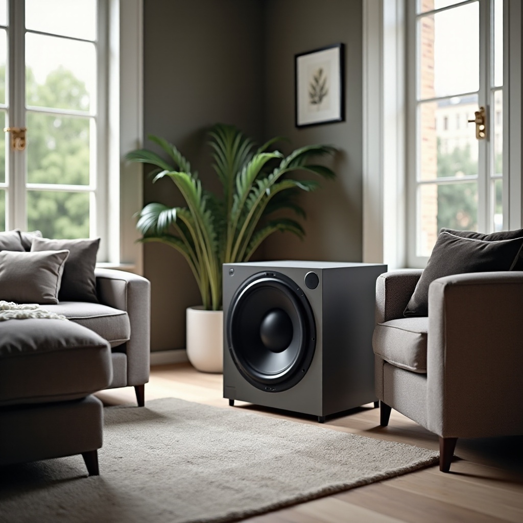 di mana subwoofer harus ditempatkan