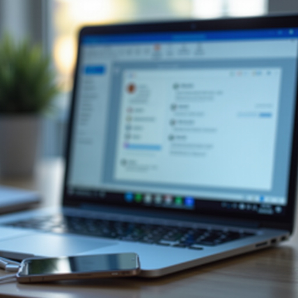 danh bạ trên iPhone không đồng bộ với Outlook