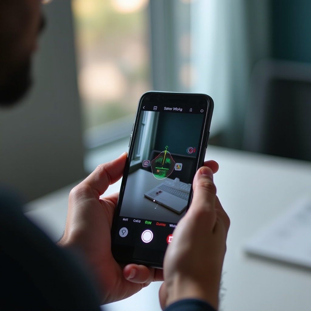 como gravar uma tela digital com seu telefone