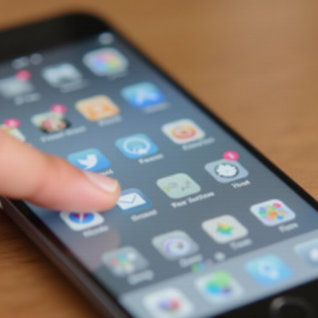 como faço para criar uma nova pasta no meu iPhone