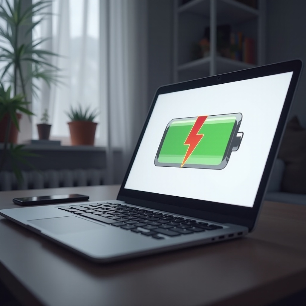 cara menguras baterai di Chromebook
