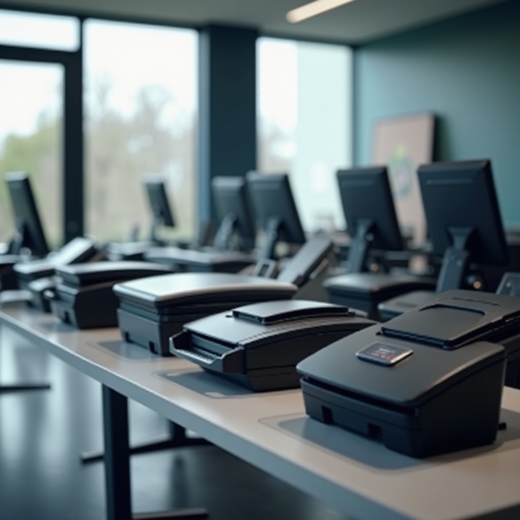 ماسح ضوئي بمسطح ومغذي مستندات