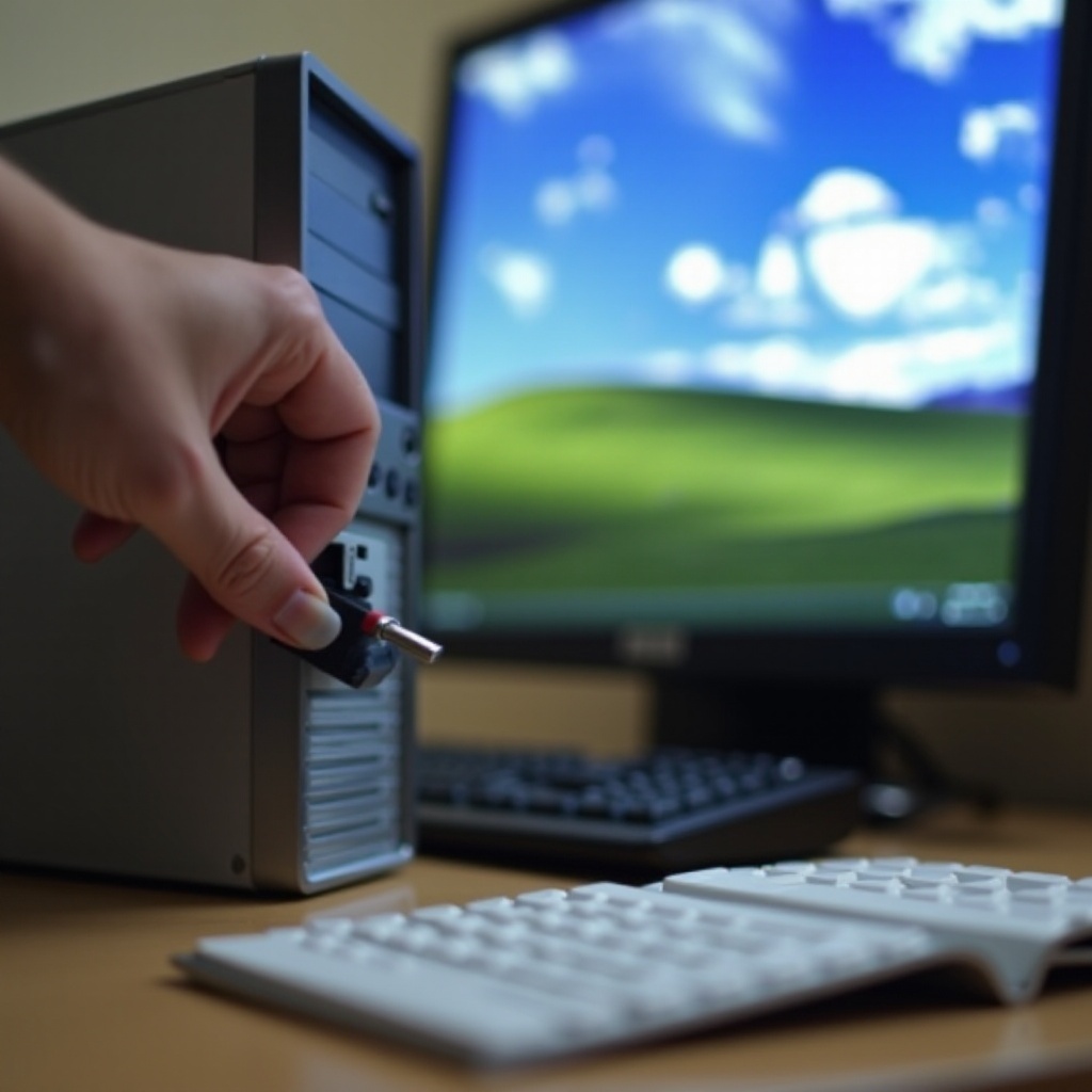 boot windows xp dari usb