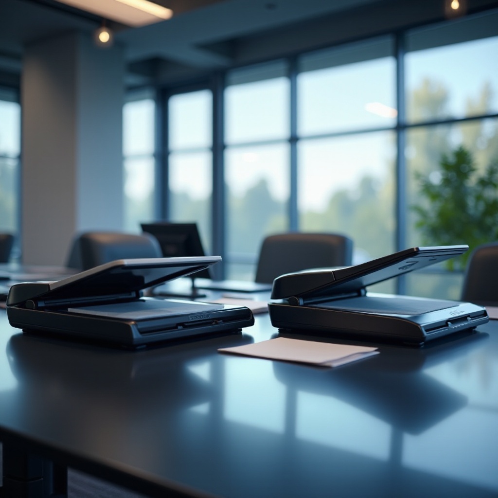 máy quét với khay phẳng và bộ nạp tài liệu