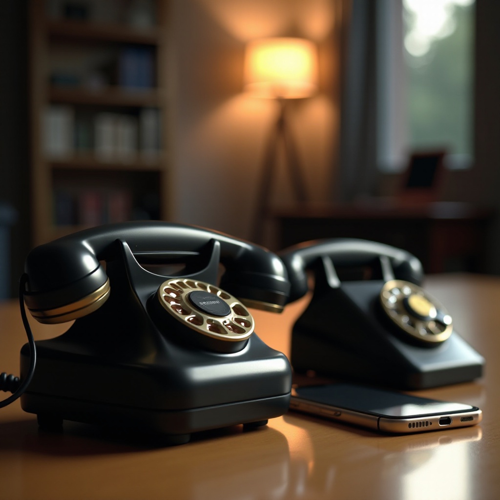 الهاتف التناظري مقابل الرقمي