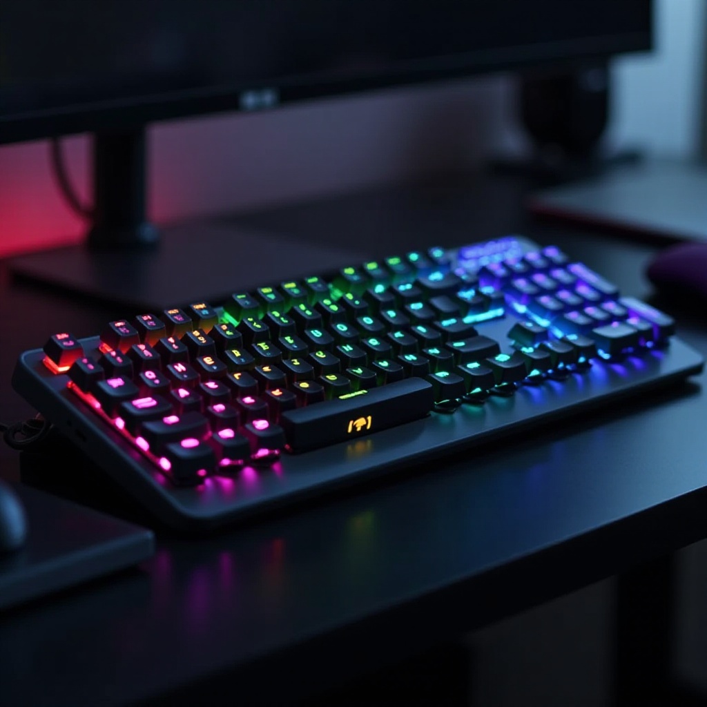 mudar a cor do teclado steelseries