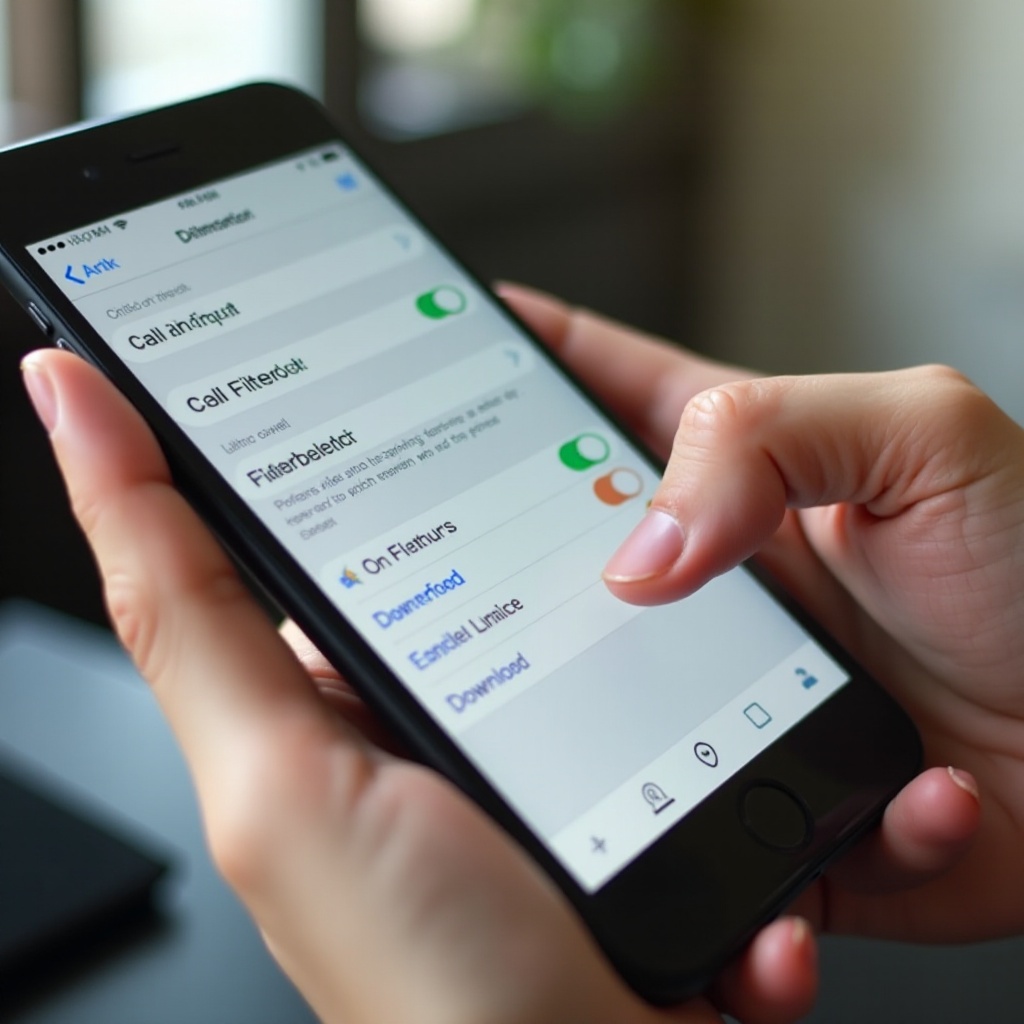 cara mematikan pemfilteran panggilan