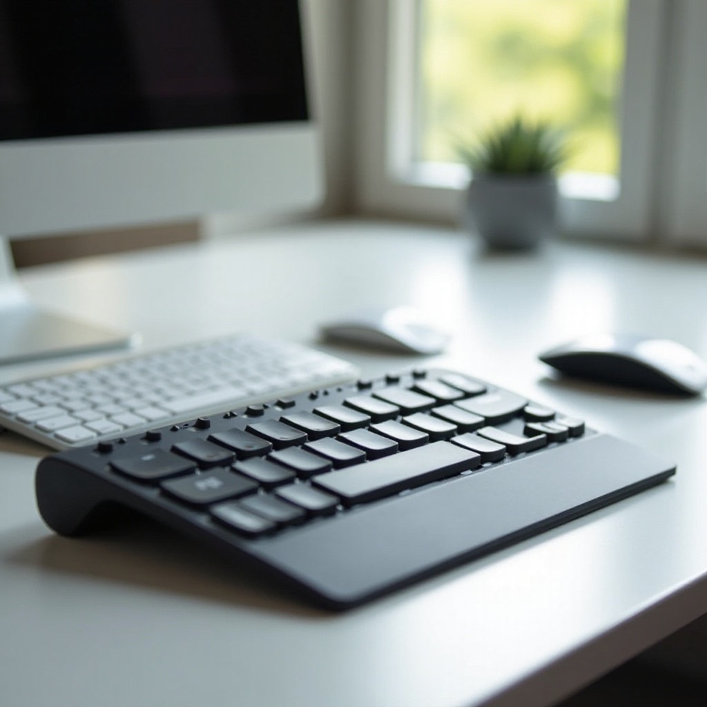 bàn phím bướm vs thông thường